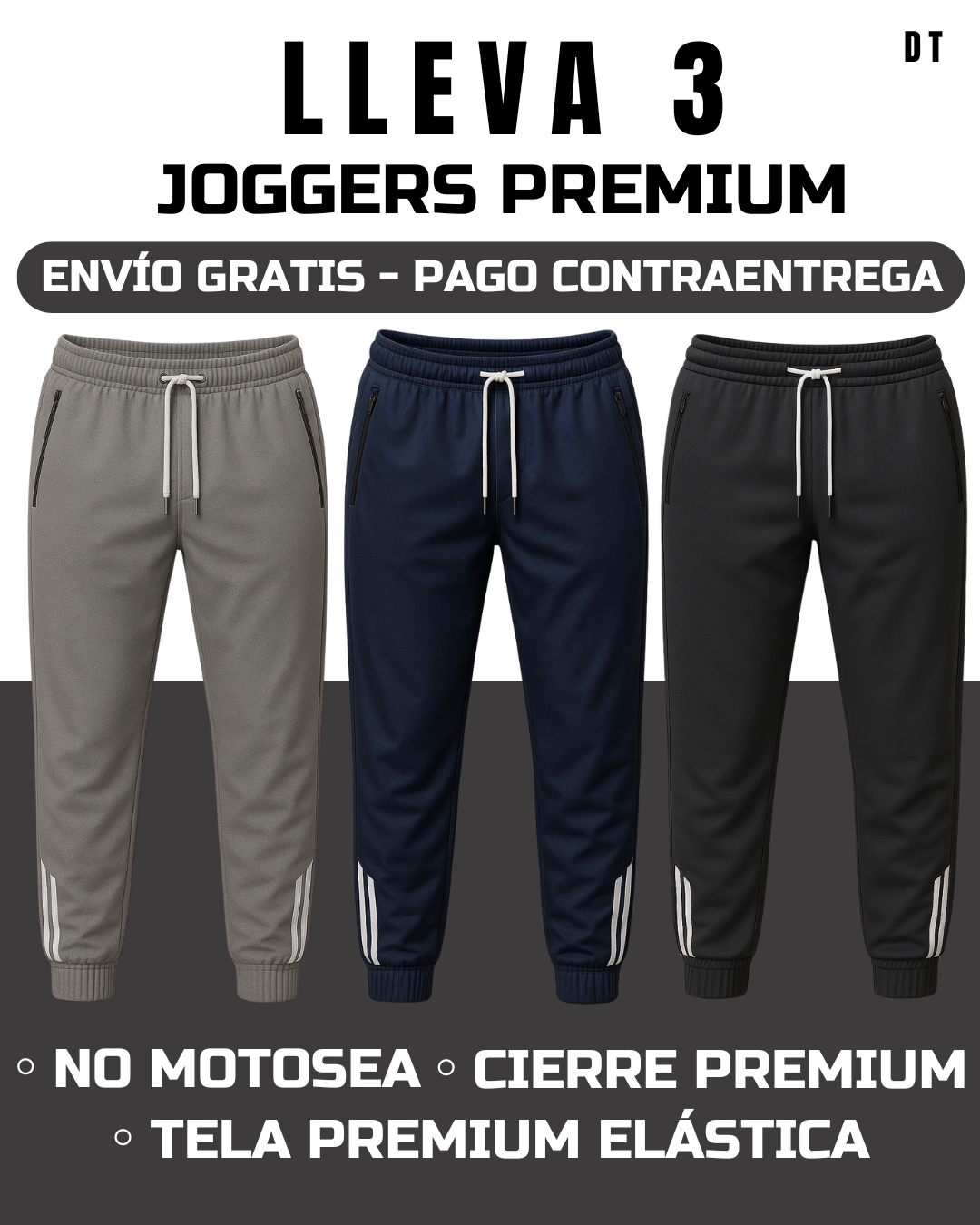 Joggers Premium Lotto T® Deluxe