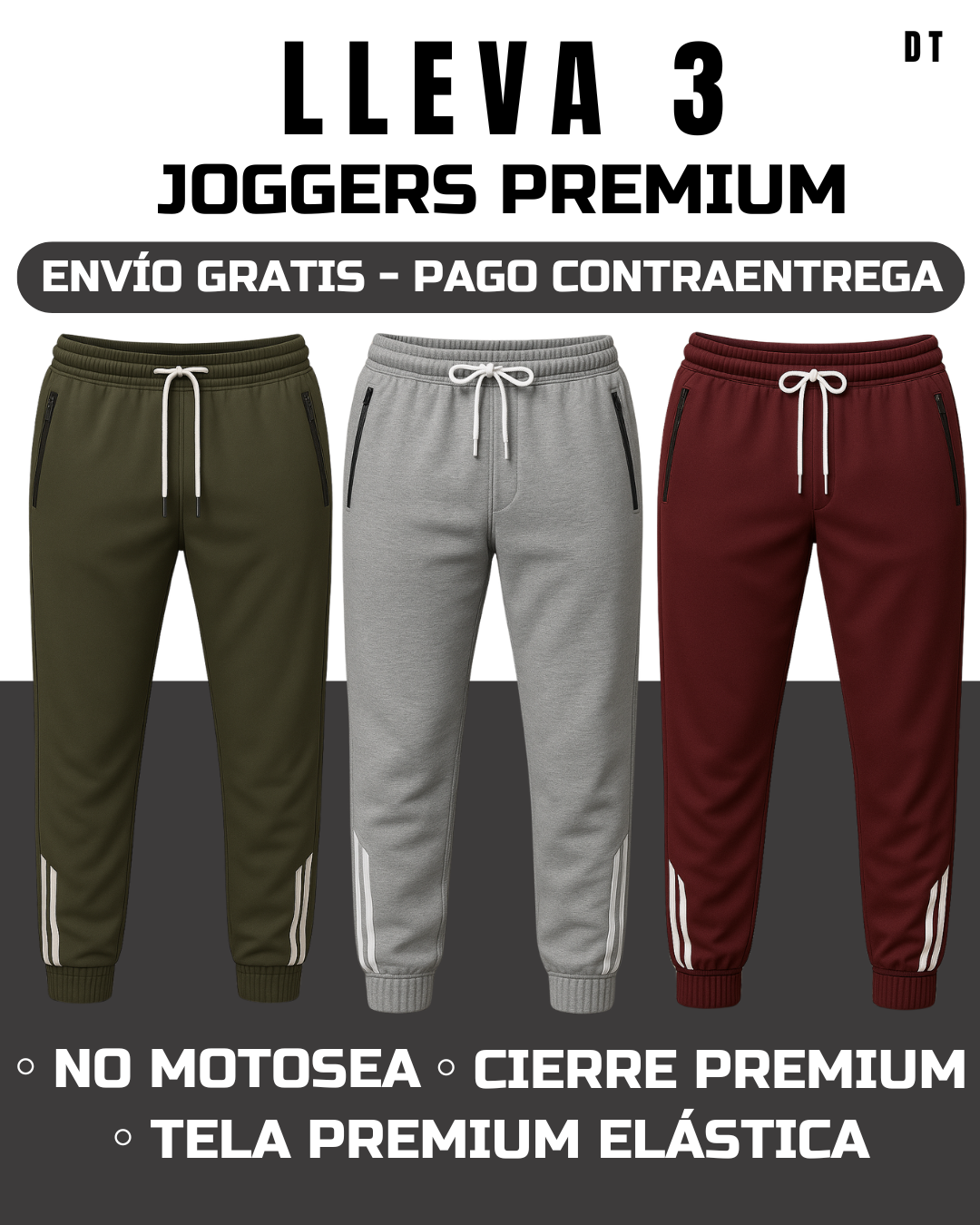 Joggers Premium Lotto T® Deluxe