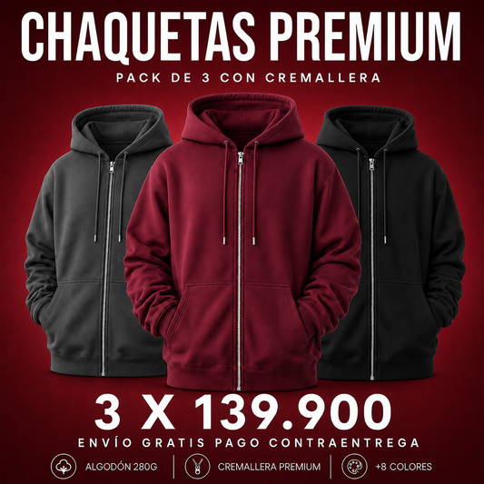 Chaquetas Hoodie Premium
