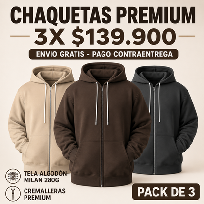 Chaquetas Hoodie Premium