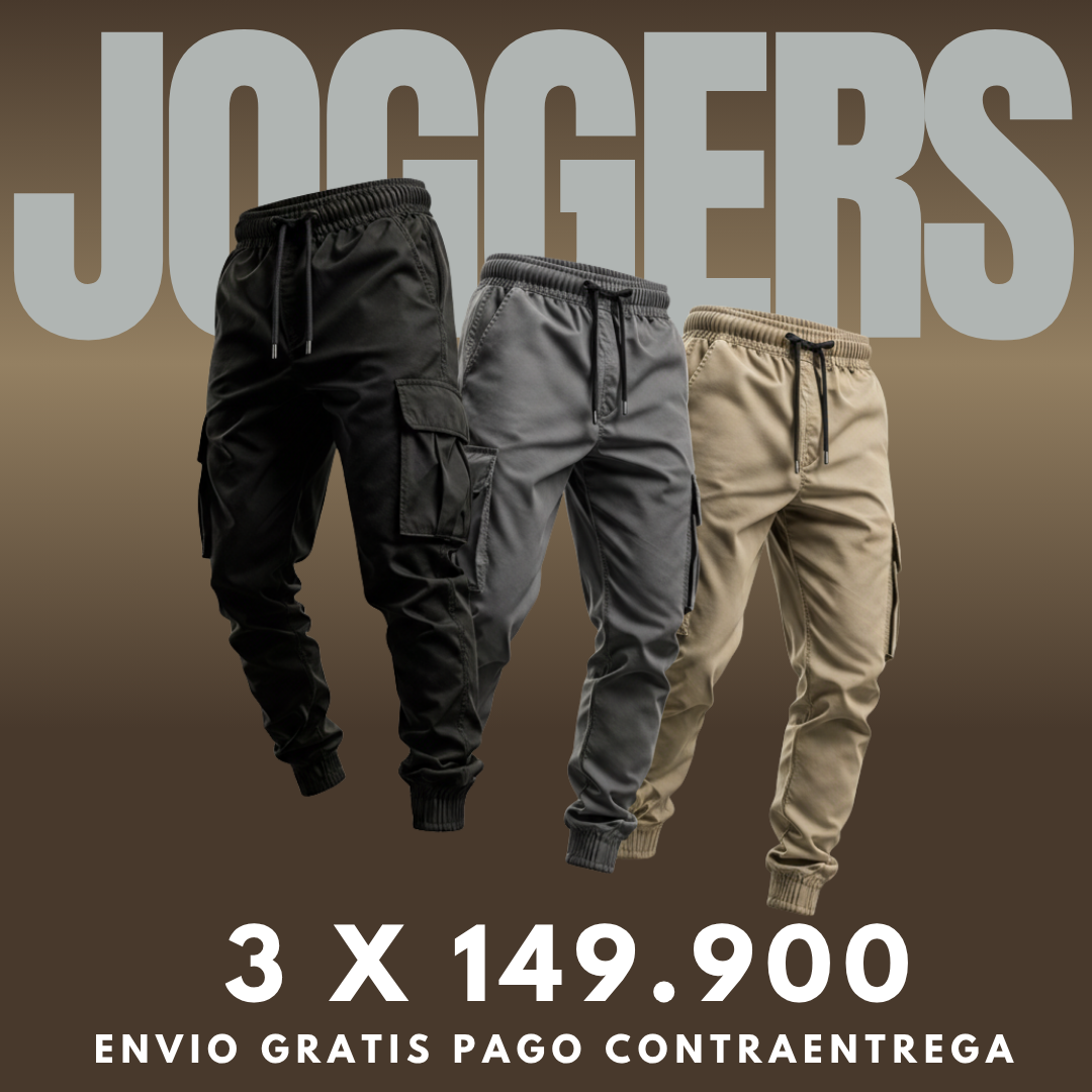 Joggers Cargo Drill Premium