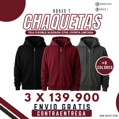 Chaquetas Hoodie Premium